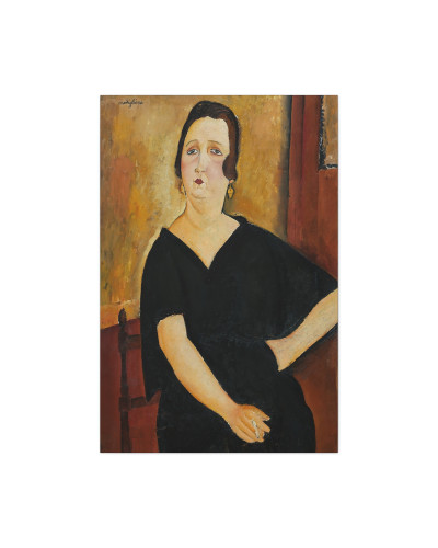 Madame Amédée-Woman with Cigarette (1918) by Amedeo Modigliani