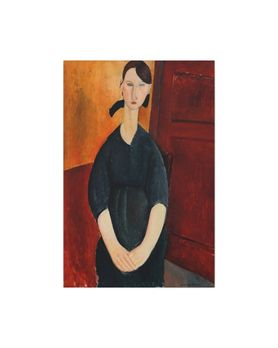 Portrait of Paulette Jourdain (1919) by Amedeo Modigliani