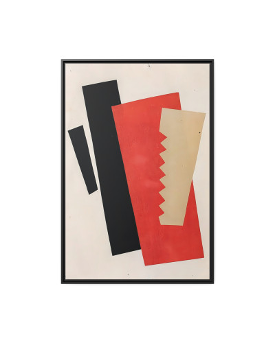 Composition Red-Black-Gold (1920) by El Lissitzky