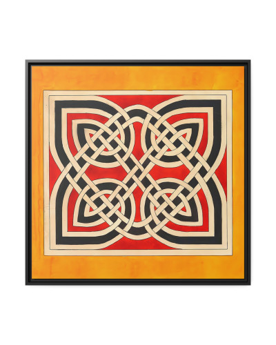 Celtic Ornament (ca 1900) by Elizabeth A. Nedwill