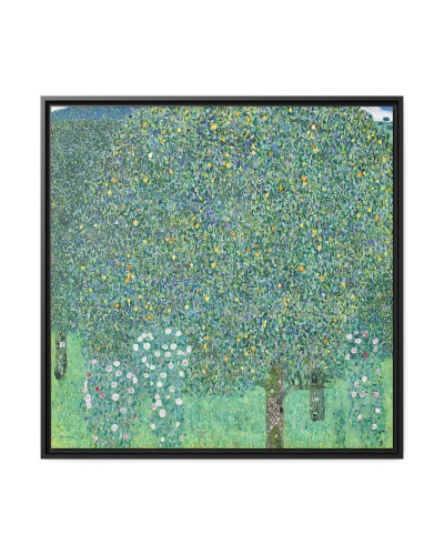 Rosebushes under the Trees (circa 1905)  by Gustav Klimt