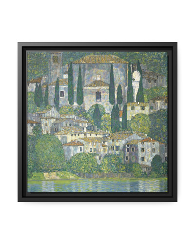 Church In Cassone – Landscape With Cypresses by Gustav Klimt