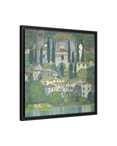 Church In Cassone – Landscape With Cypresses by Gustav Klimt