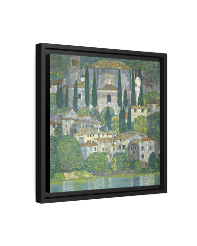 Church In Cassone – Landscape With Cypresses by Gustav Klimt