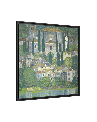 Church In Cassone – Landscape With Cypresses by Gustav Klimt