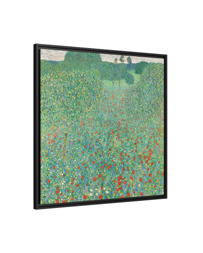 Blühender Mohn Mohnwiese (1907) by Gustav Klimt