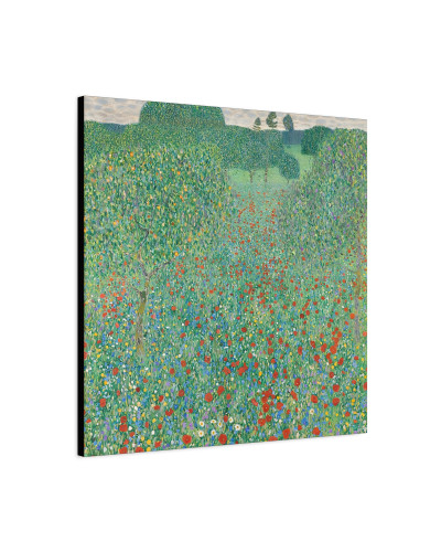 Blühender Mohn Mohnwiese (1907) by Gustav Klimt