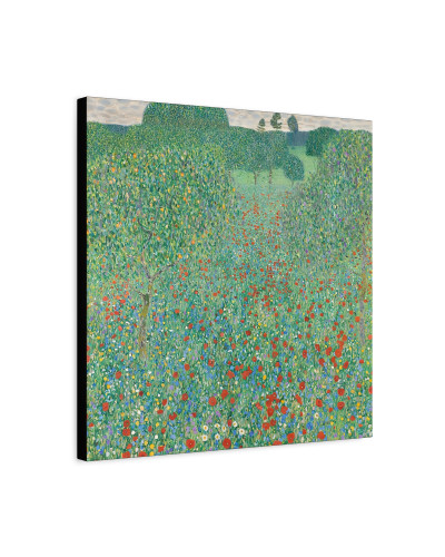 Blühender Mohn Mohnwiese (1907) by Gustav Klimt