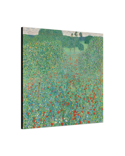 Blühender Mohn Mohnwiese (1907) by Gustav Klimt