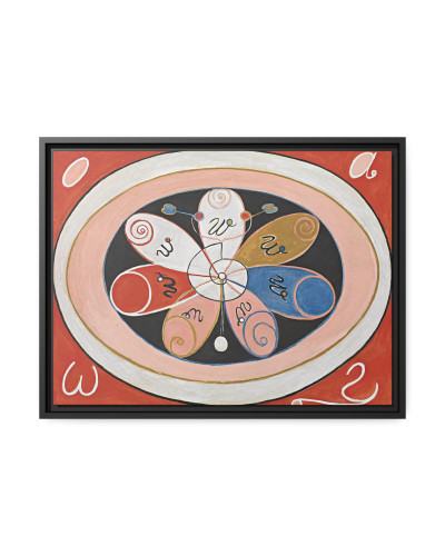 Evolution, No. 15, Group IV, The Seven-pointed Stars (1907) by Hilma af Klint