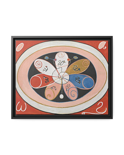 Evolution, No. 15, Group IV, The Seven-pointed Stars (1907) by Hilma af Klint