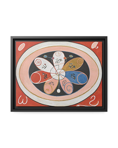 Evolution, No. 15, Group IV, The Seven-pointed Stars (1907) by Hilma af Klint