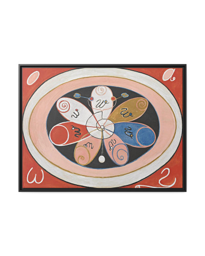 Evolution, No. 15, Group IV, The Seven-pointed Stars (1907) by Hilma af Klint