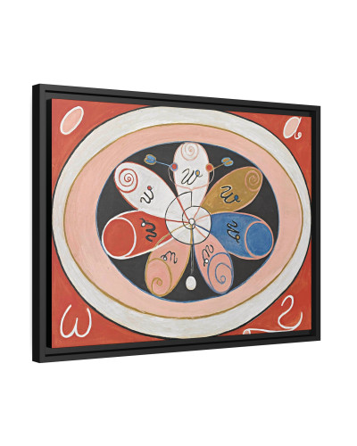 Evolution, No. 15, Group IV, The Seven-pointed Stars (1907) by Hilma af Klint