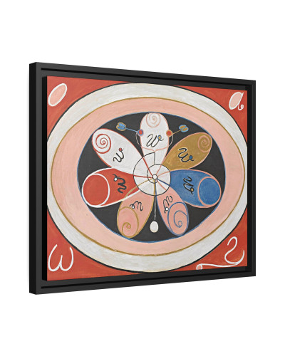 Evolution, No. 15, Group IV, The Seven-pointed Stars (1907) by Hilma af Klint