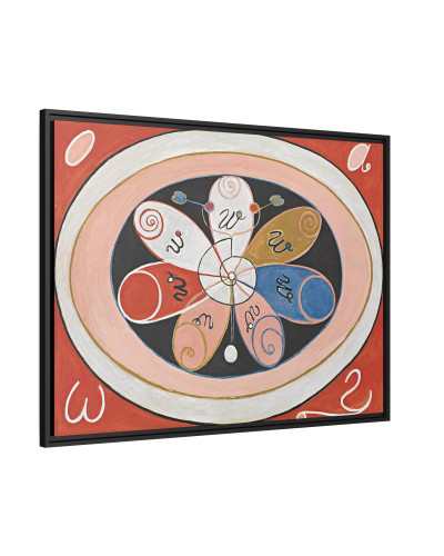 Evolution, No. 15, Group IV, The Seven-pointed Stars (1907) by Hilma af Klint