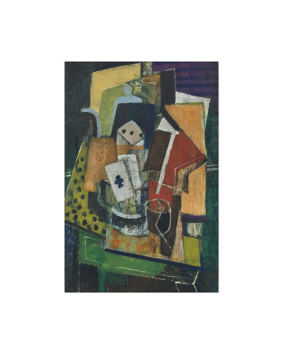 Nature morte à l’as de trèfle (1912-16) by Louis Marcoussis