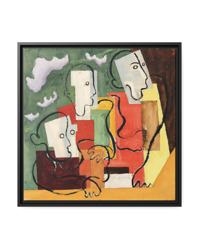 Trois personnages (1928) by Louis Marcoussis