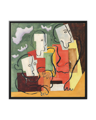 Trois personnages (1928) by Louis Marcoussis