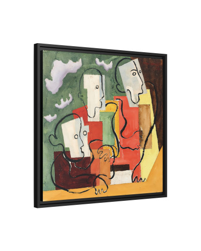 Trois personnages (1928) by Louis Marcoussis