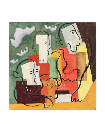 Trois personnages (1928) by Louis Marcoussis