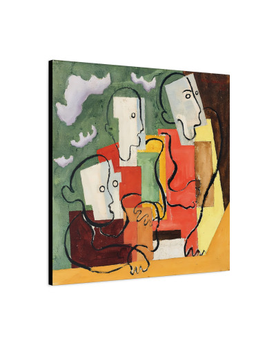 Trois personnages (1928) by Louis Marcoussis