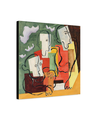 Trois personnages (1928) by Louis Marcoussis