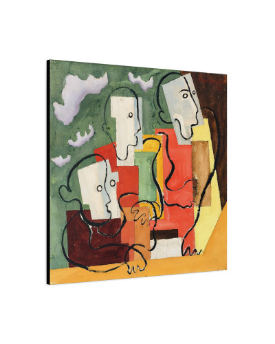 Trois personnages (1928) by Louis Marcoussis