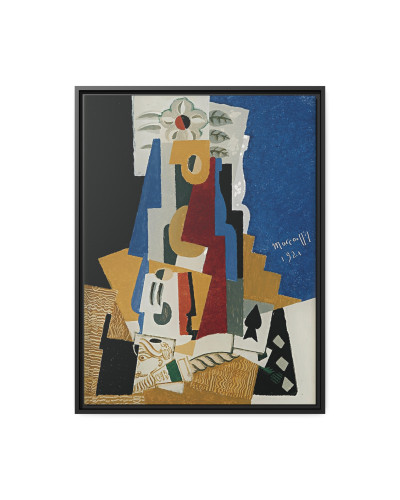 Nature Morte À L’as De Pique (1921) by Louis Marcoussis