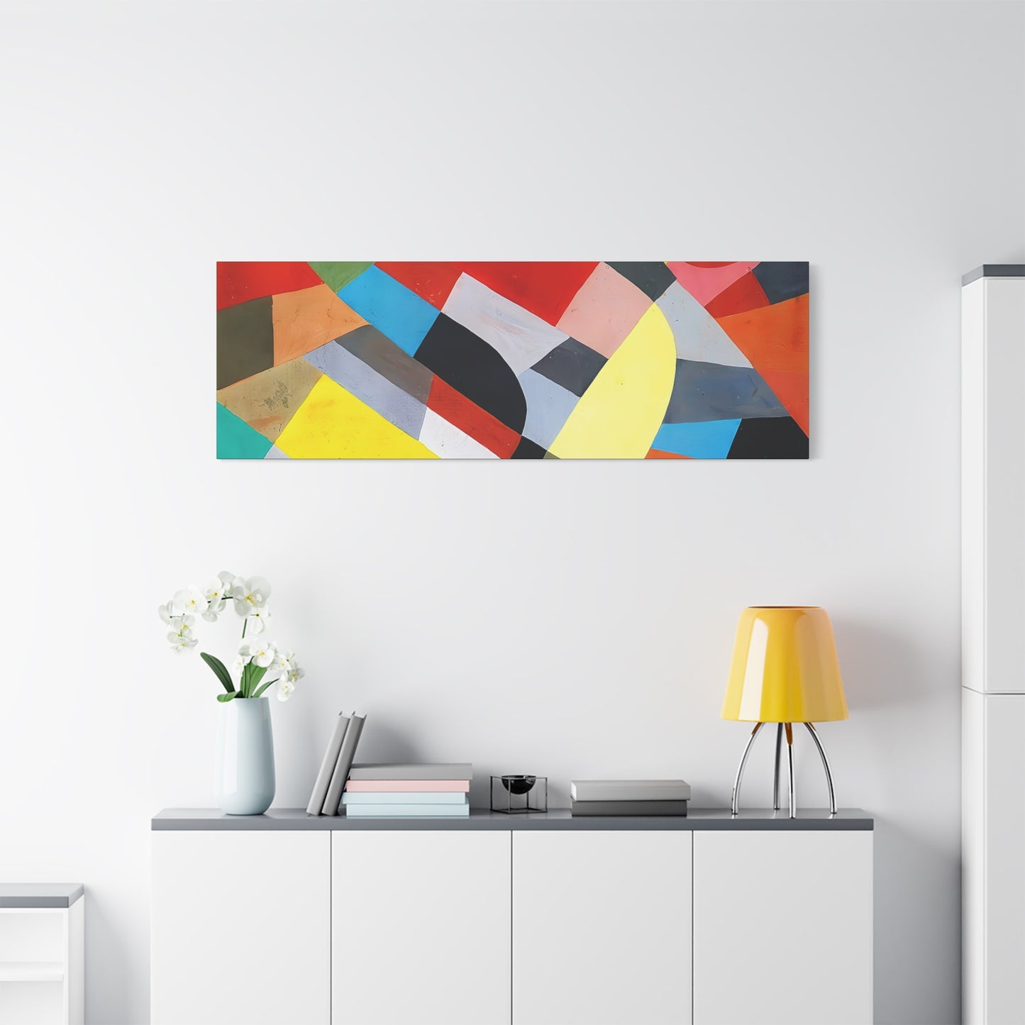Composition Abstraite (1936-38)  by Otto Freundlich  / Reproduction Fine Art sur Toile /  Epaisseur 3.2 cm - 1.25 inch