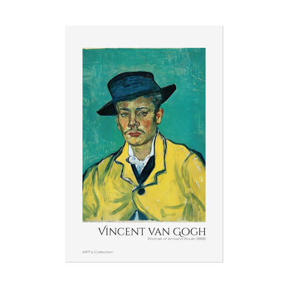 Portrait of Armand Roulin (1888) by Vincent van Gogh / Affiche imprimée - Série ART's Collection