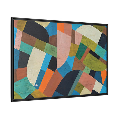 Petite Composition (Circa 1937)  by Otto Freundlich / Toile encadrée sur caisse américaine