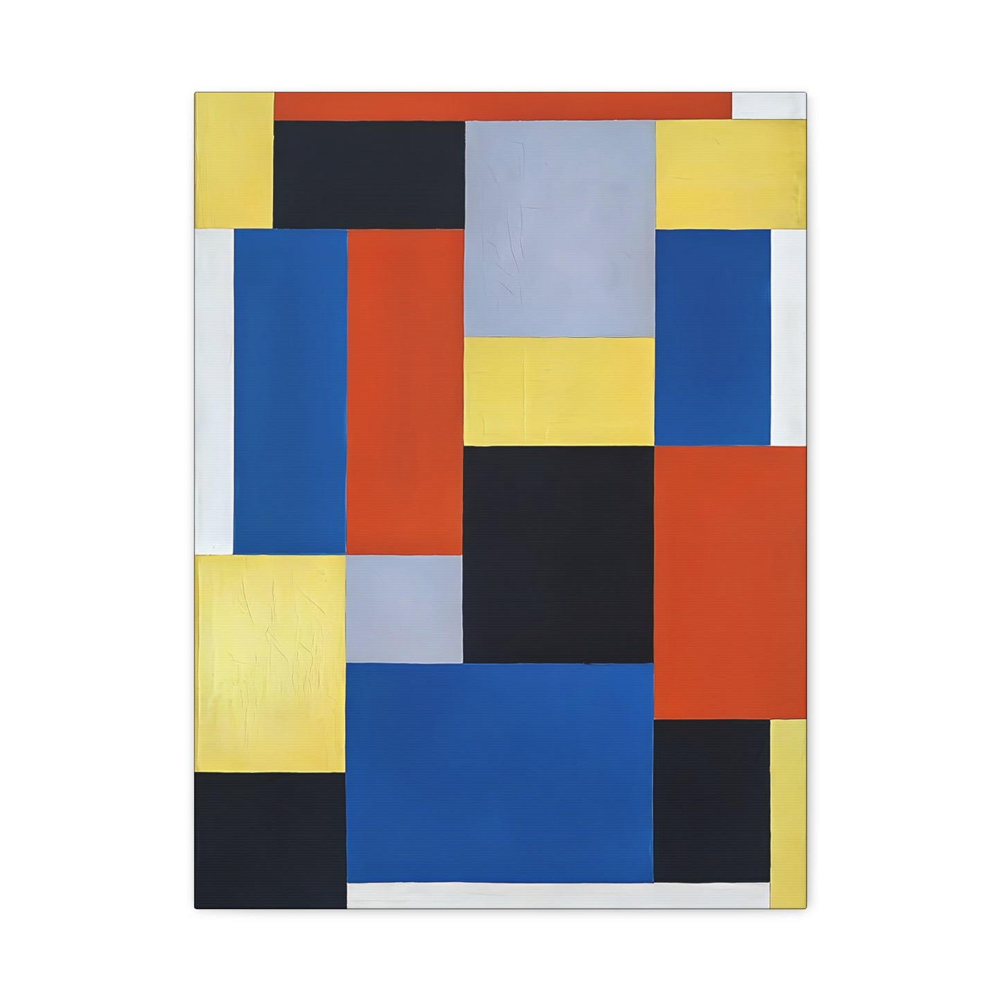 Composition XX (1920) by Theo van Doesburg  / Reproduction Fine Art sur Toile / Epaisseur 3.2 cm - 1.25 inch