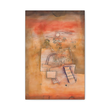 Tree Culture (1924) by Paul Klee  / Reproduction Fine Art sur Toile / Epaisseur 3.2 cm - 1.25 inch