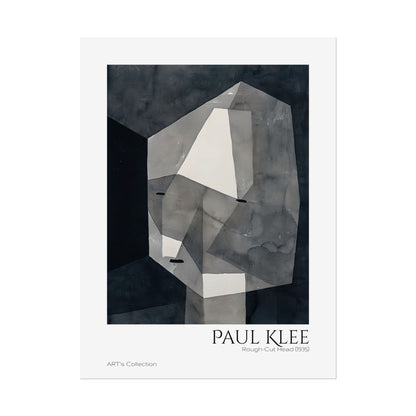 Rough-Cut Head (1935) by Paul Klee / Affiche imprimée - Série ART's Collection