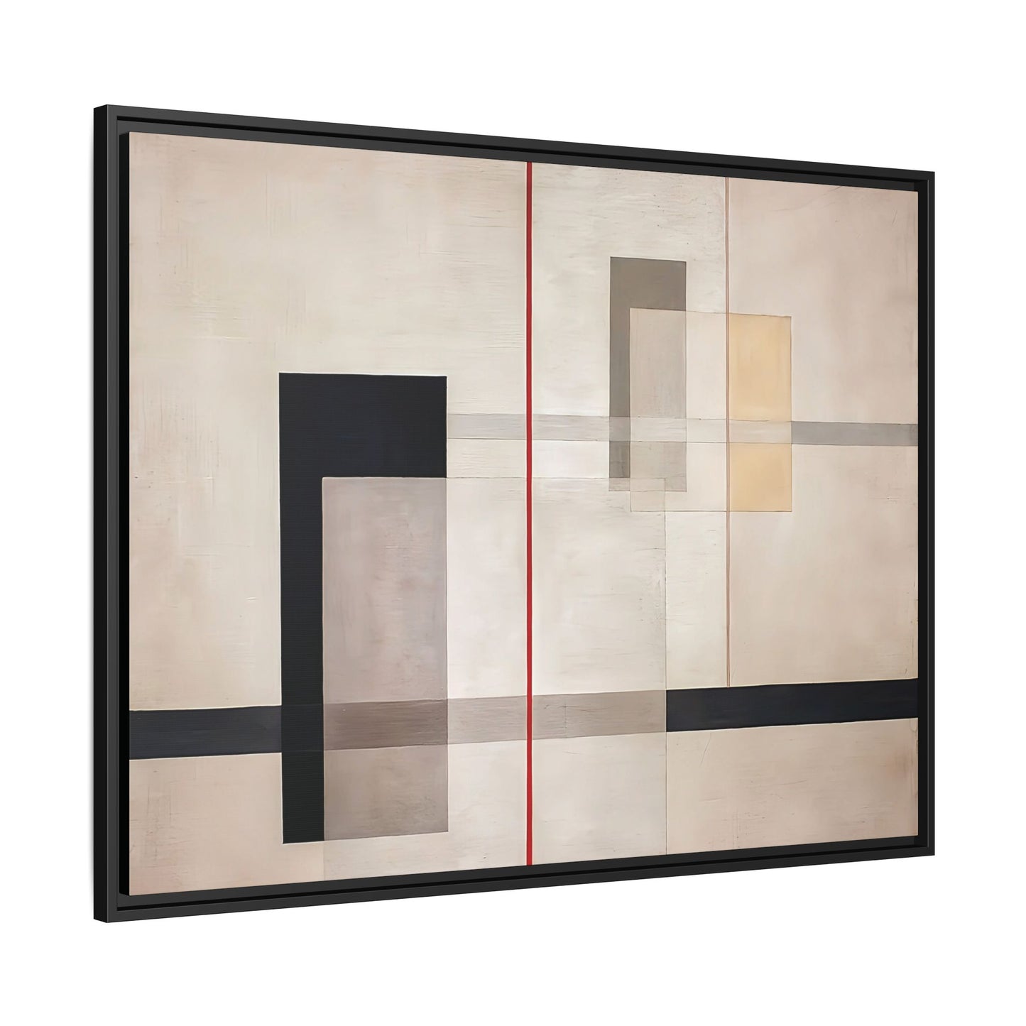 K VII (1922) by László Moholy-Nagy  / Toile encadrée sur caisse américaine