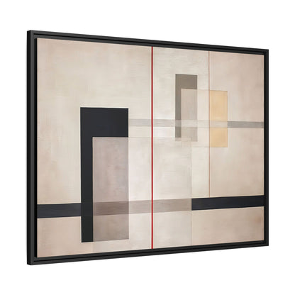 K VII (1922) by László Moholy-Nagy  / Toile encadrée sur caisse américaine