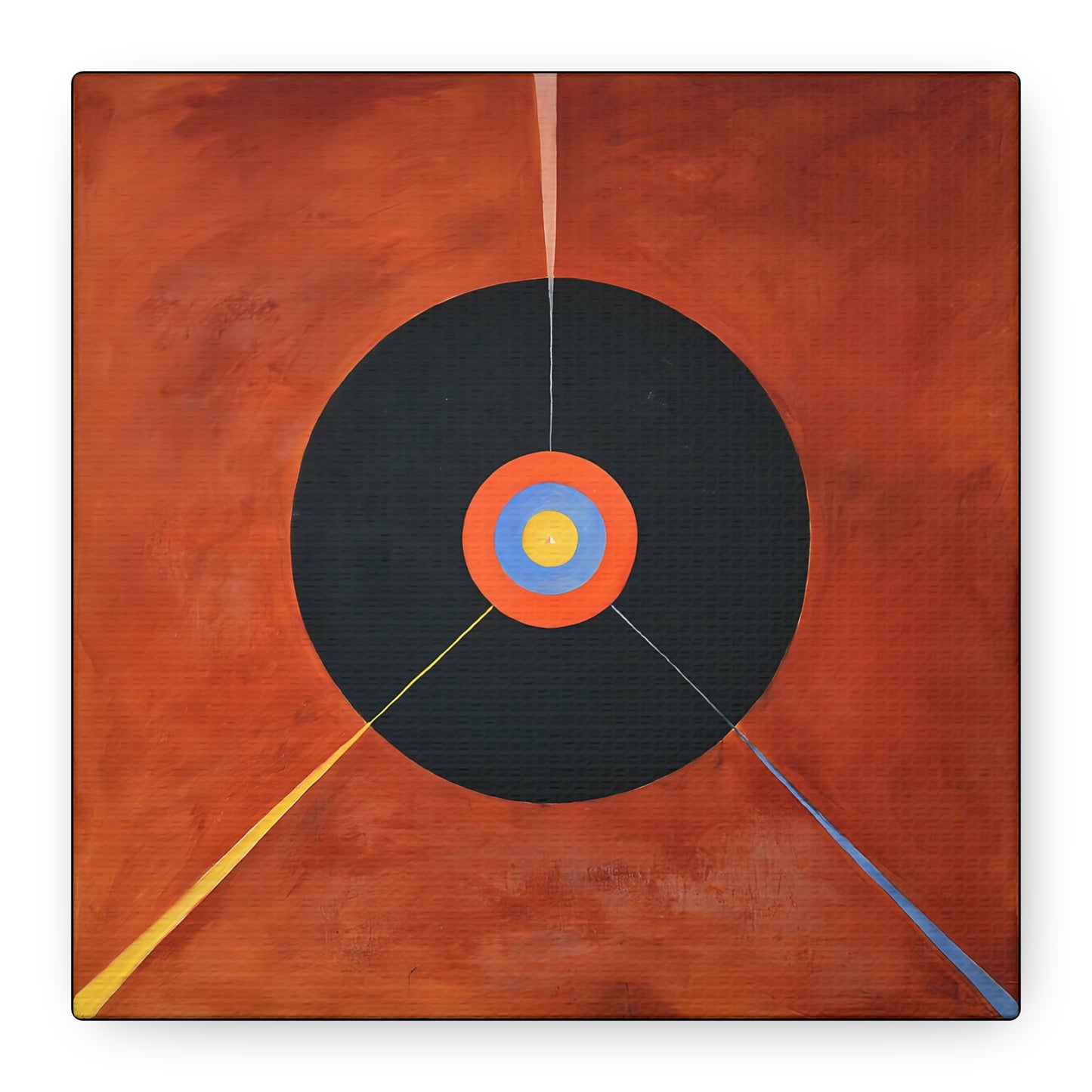 The Swan, No. 18 (1914 -1915) by  Hilma af Klint / Reproduction Fine Art sur Toile / Large Epaisseur 3.2 cm - 1.25 inch