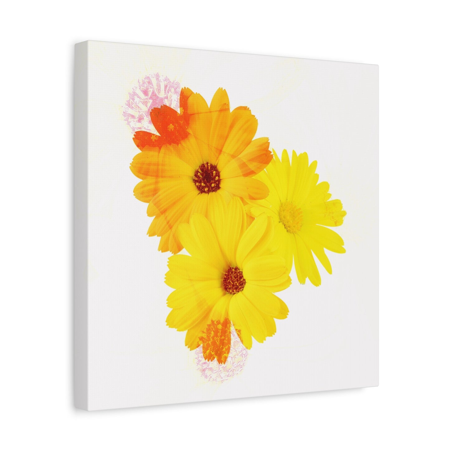 Collection Signature "FLORAL Numéro 16" sur Toile Fine Art sur Toile / Epaisseur 3,2cm - 1'25 po