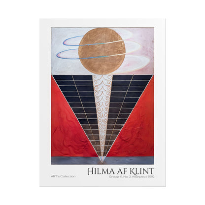 Group X No 2 Altarpiece (1915) by Hilma af Klint  / Affiche imprimée - Série ART's Collection