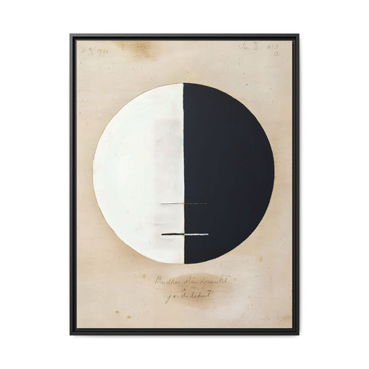 Buddhas Standpoint in the Earthly Life No. 3 (1920) by Hilma af Klint   / Toile encadrée sur caisse américaine