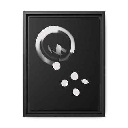 Fotogramm (1925) by László Moholy-Nagy  / Toile encadrée sur caisse américaine
