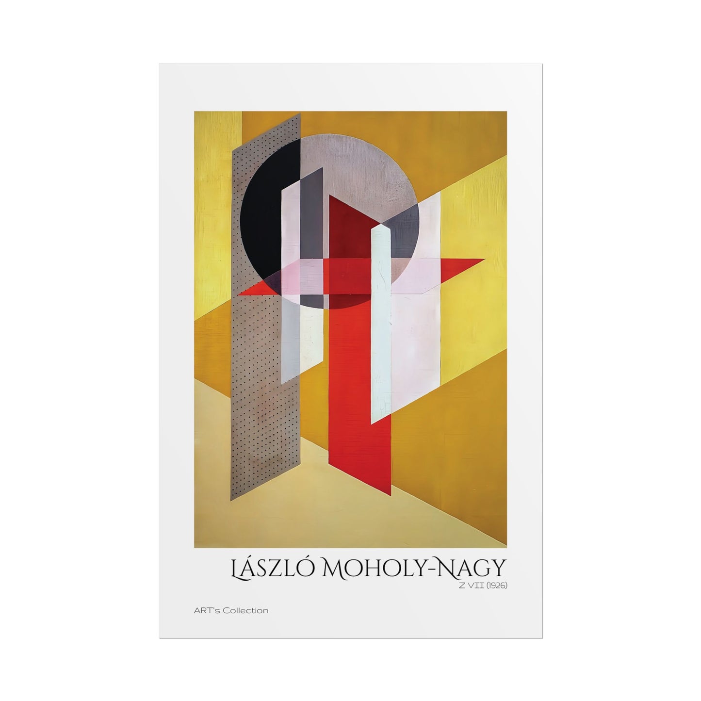 Z VII (1926) by László Moholy-Nagy / Affiche imprimée - Série ART's Collection
