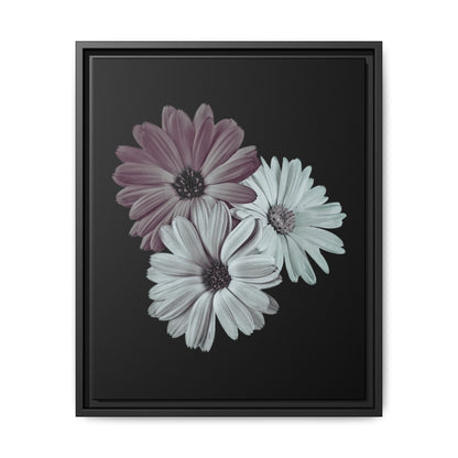 Collection Signature "FLORAL Numéro 5" sur Toile encadrée avec caisse américaine
