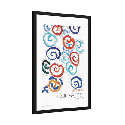 Escargots (1953) by Henri Matisse / Affiche Encadrée série ART's Collection