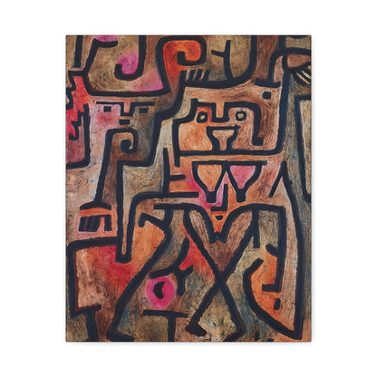Forest Witches (1938) by Paul Klee / Reproduction Fine Art sur Toile / Epaisseur 3,2cm - 1'25 po