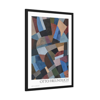 Composition by Otto Freundlich  / Affiche Encadrée série ART's Collection