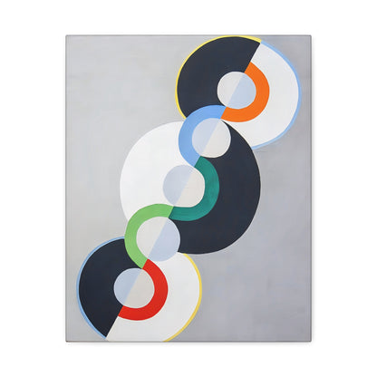 Endless_Rhythm  by Robert Delaunay / Reproduction Fine Art sur Toile / Epaisseur 3,2cm - 1'25 po