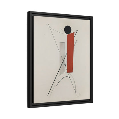 Kestnermappe Proun, Rob. Levnis and Chapman GmbH Hannover #3 (1923) by El Lissitzky / Toile encadrée sur caisse américaine