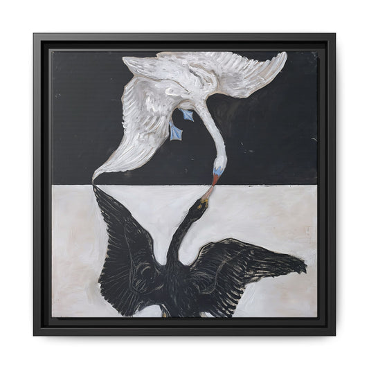 Group IX,SUW, The Swan, No. 1 (1915) by Hilma af Klint   / Toile encadrée sur caisse américaine